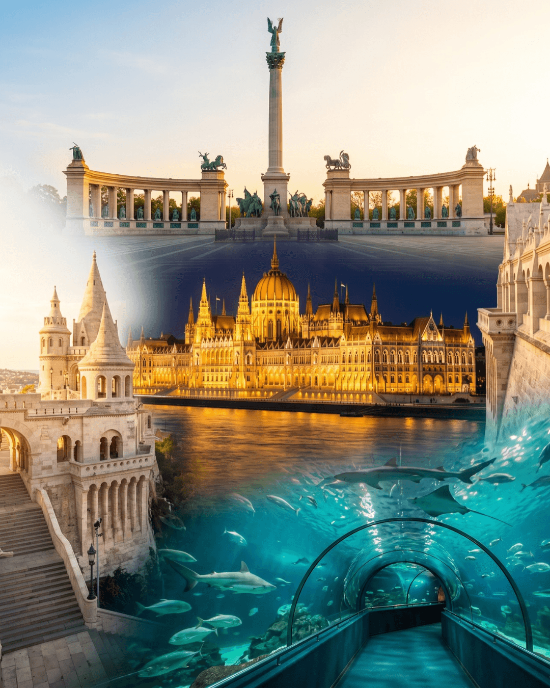 Budimpešta – Krstarenje Dunavom & Tropicarium