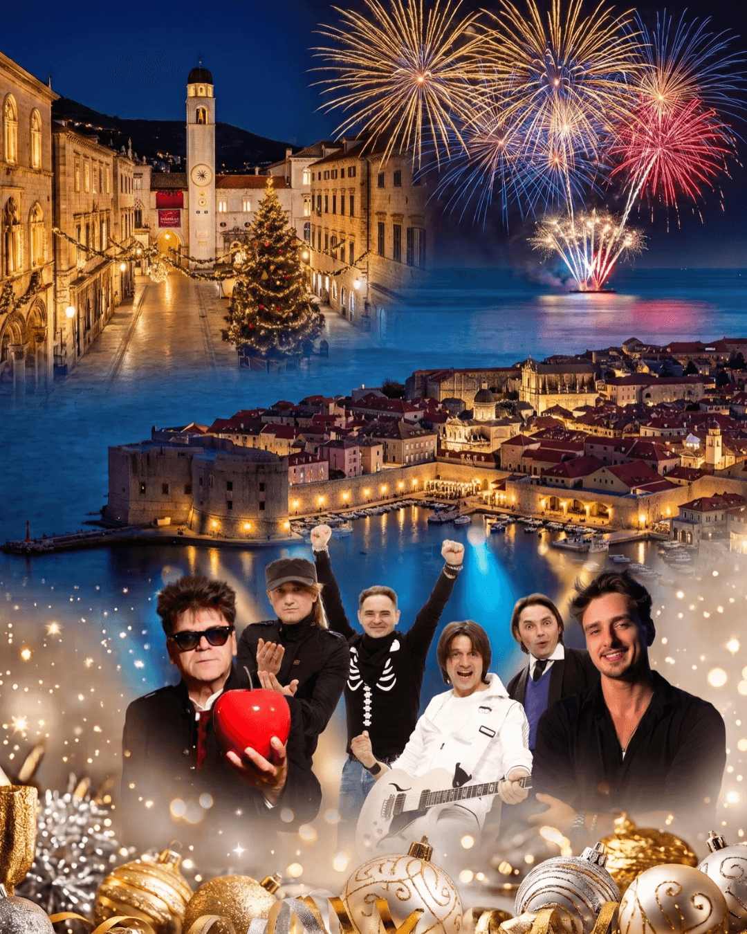 Doček Nove godine 2027: Dubrovnik & Plavi orkestar LIVE – Grand Hotel Park 4*