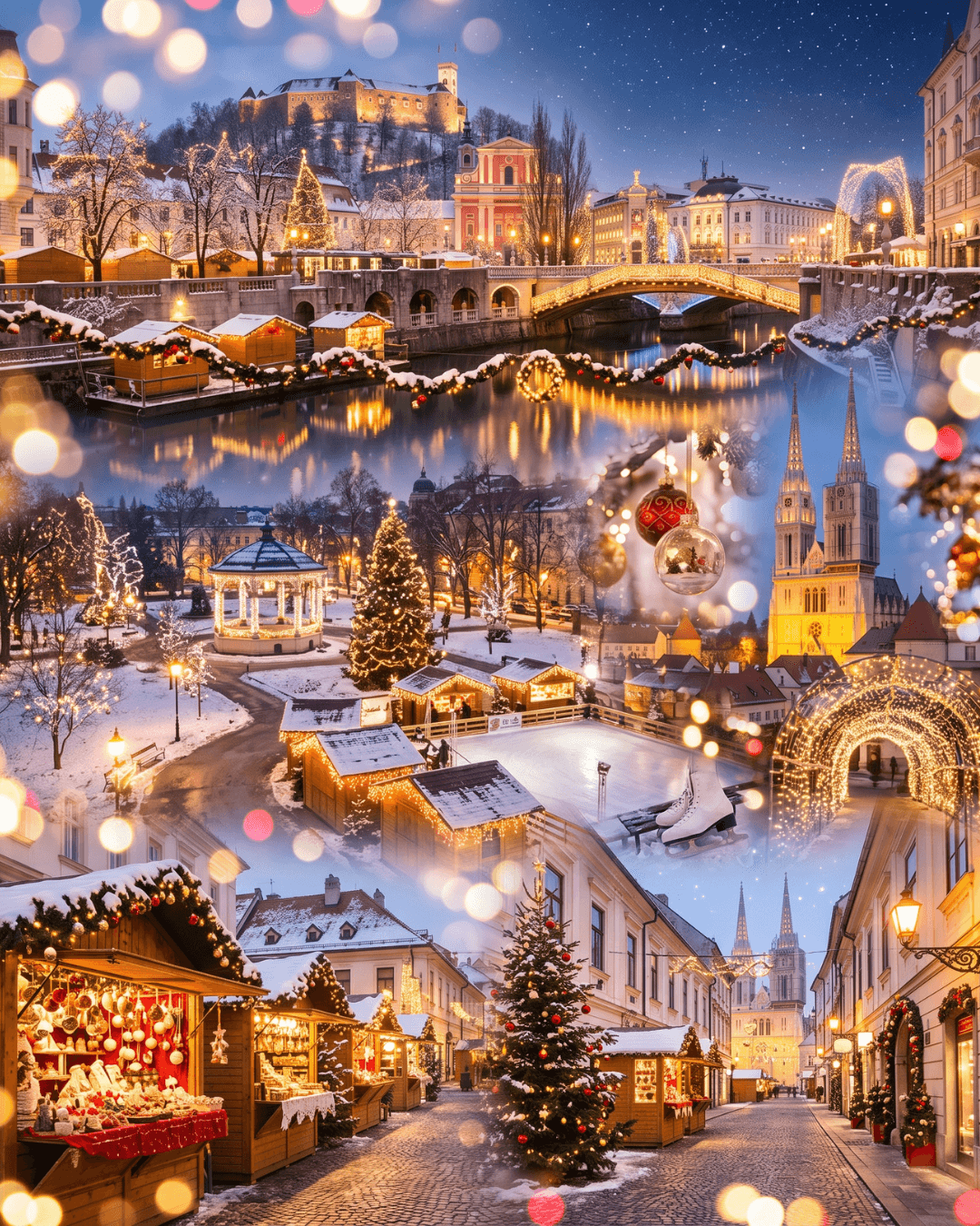 Advent u Ljubljani i Zagrebu | Hotel Exe Lev 4*