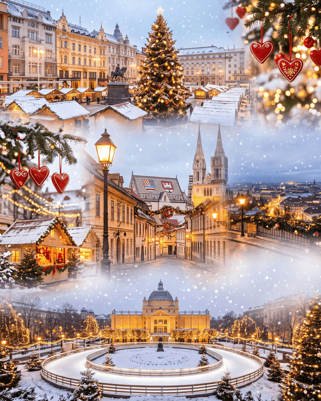 Advent u Zagrebu – Čarolija na Zrinjevcu & Arena Centar